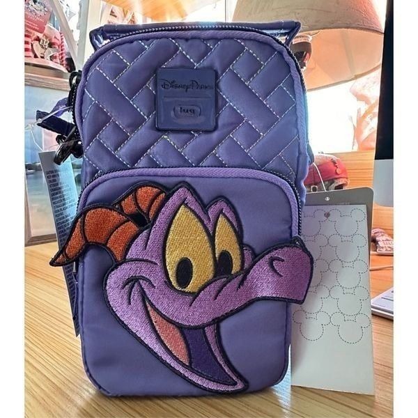 2024 Disney Parks Figment EPCOT Festival of the Arts LUG Crossbody Bag Skeeter N