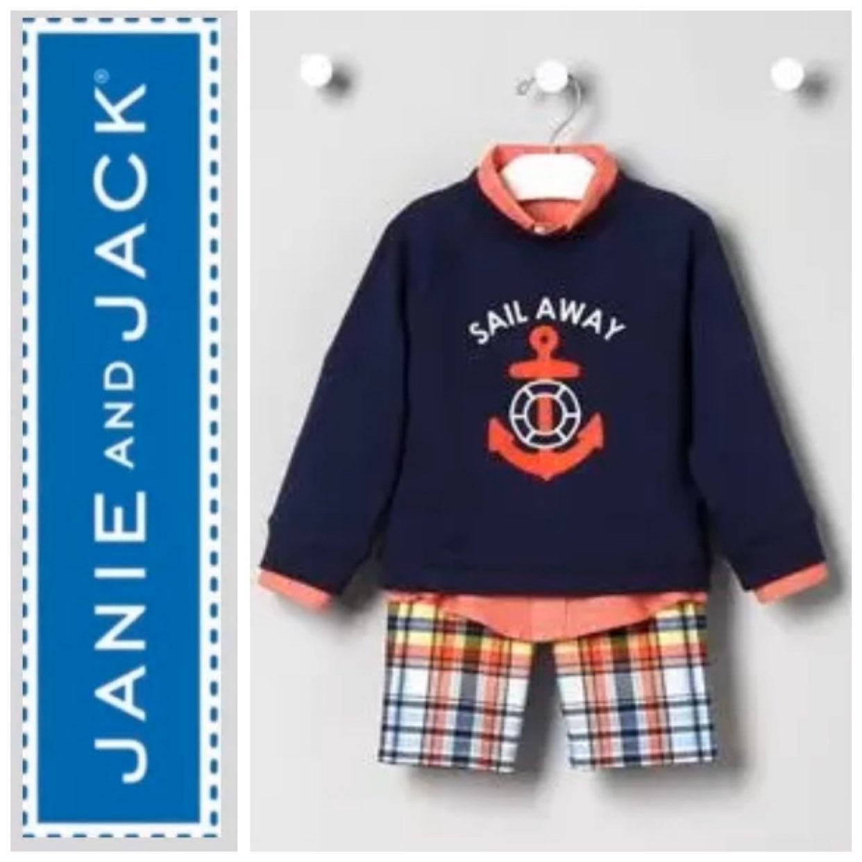 Janie & Jack 3pc Sweater Set Fall 2T