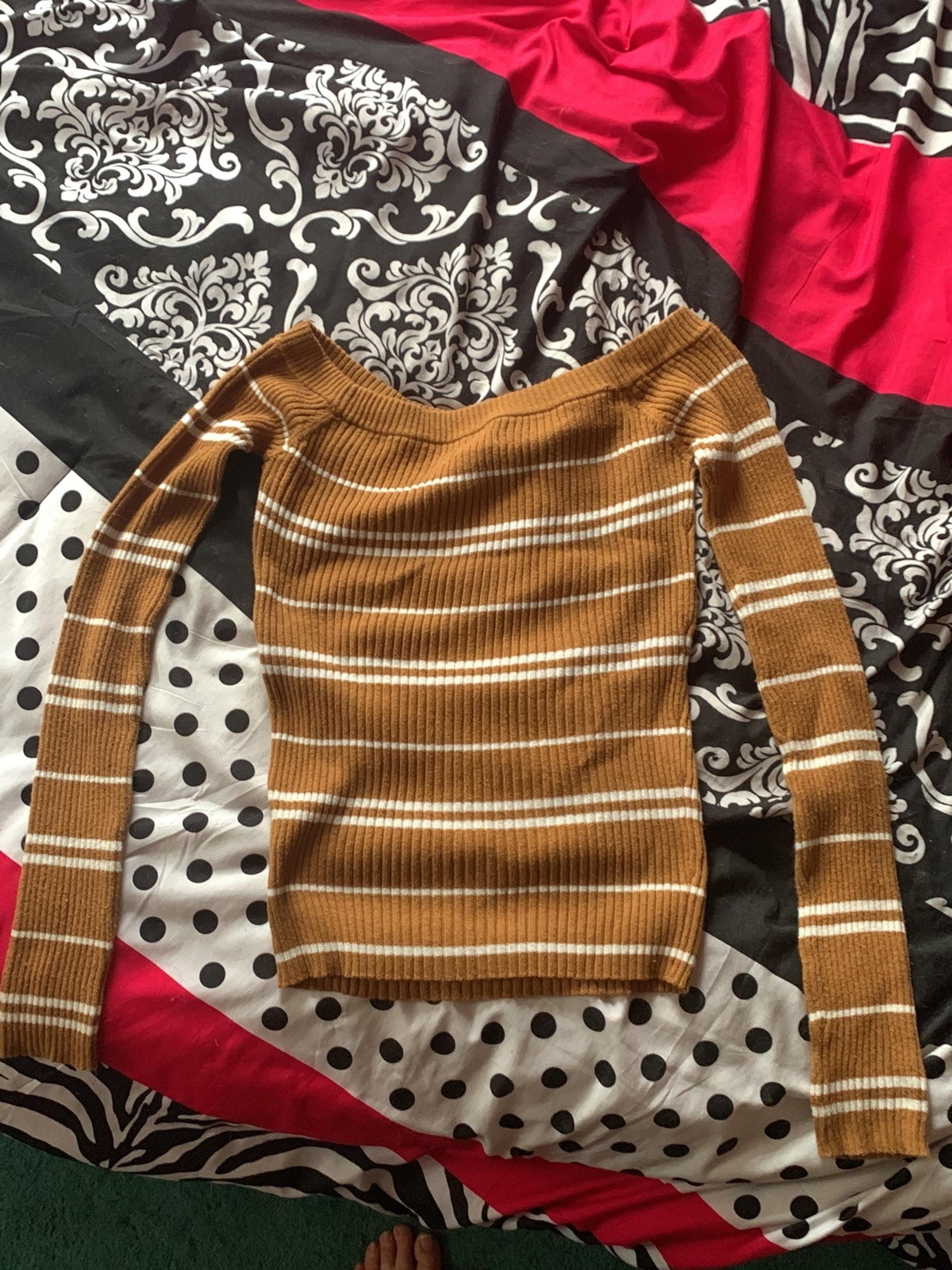 Sweater Striped Shirt