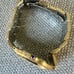 Vintage Oscar De La Renta Ladies Gold Tone Watch Weave Band 6” Quartz Swiss Made