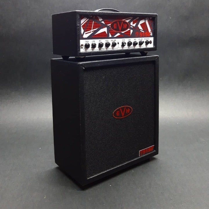 EDDIE VAN HALEN RED EVH 5150 COMBO AMP MINIATURE 1/6 SCALE REPLICA MODEL