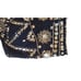 B.Darlin Juniors' BLUE HALTER NECK RHINESTONE BEADED CROPPED TOP SIZE 5/6 Vegas