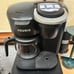 KEURIG K Duo Single Serve & Carafe Coffee Maker and under brewer storage bundle