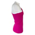 Express Solid Summer Pink Fuchsia One Shoulder Top Blouse For Women Size M
