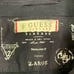 Men’s Guess Vintage Black Denim Lightweight Full Zip Jacket Size L