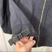 Men’s Guess Vintage Black Denim Lightweight Full Zip Jacket Size L
