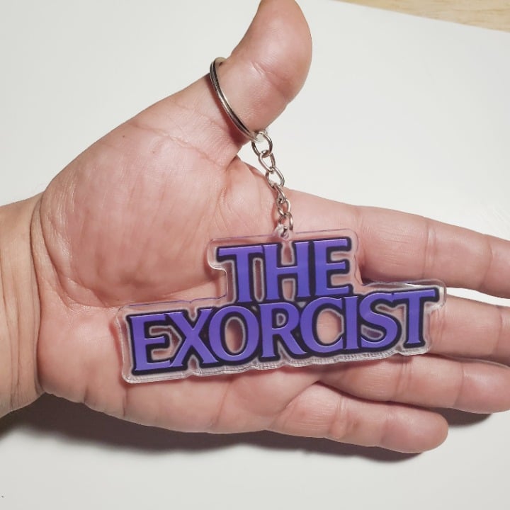 brand outlet movie Exorcist The Acrylic keychain chain key horror Handmade brand outlet movie Exorcist The Acrylic keychain chain key horror Handmade