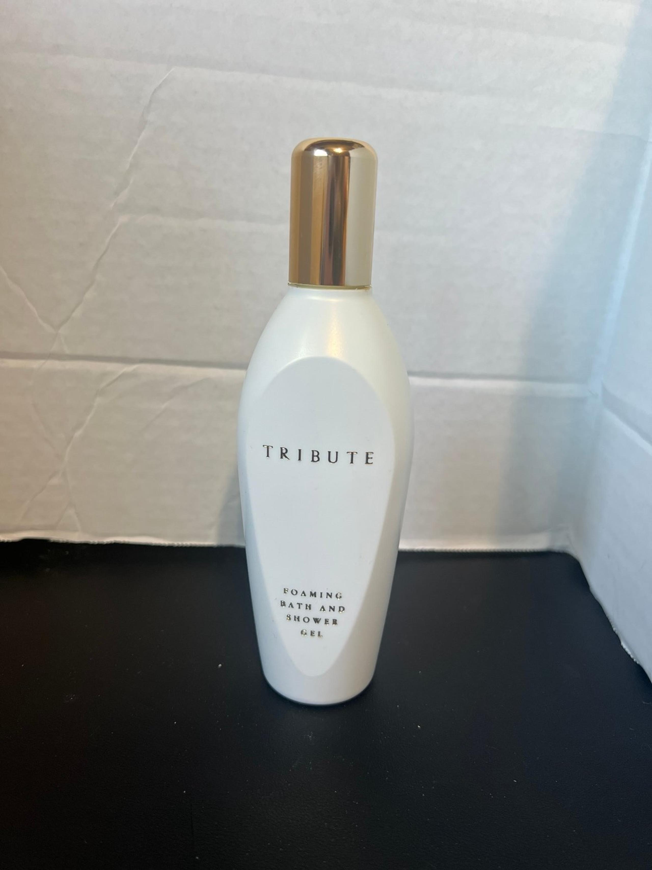 Mary Kay Tribute Foaming Bath and Shower Gel #2158 Rare 8oz - 1/2 full