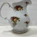 1962 Royal Albert Old Country Roses Large Pitcher All Over Rose Pattern 80 fl oz
