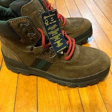POLO RALPH LAUREN Olso Waterproof Tactical Boots Brown Suede Men’s Size 11.5