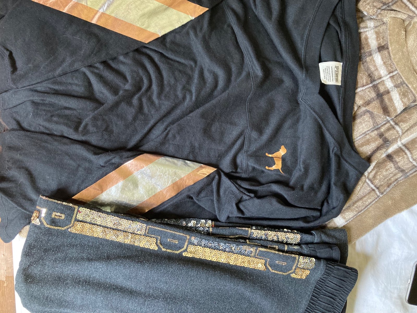 Victoria secret bling top and bottoms