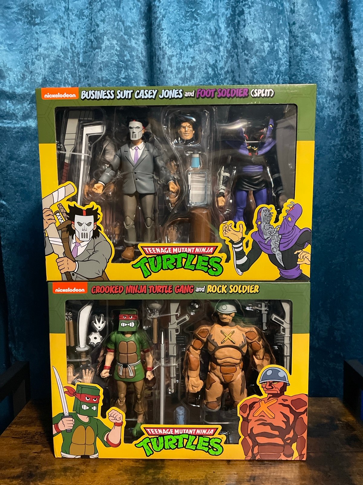 NECA TMNT Cartoon 2 Pack Lot Exclusive