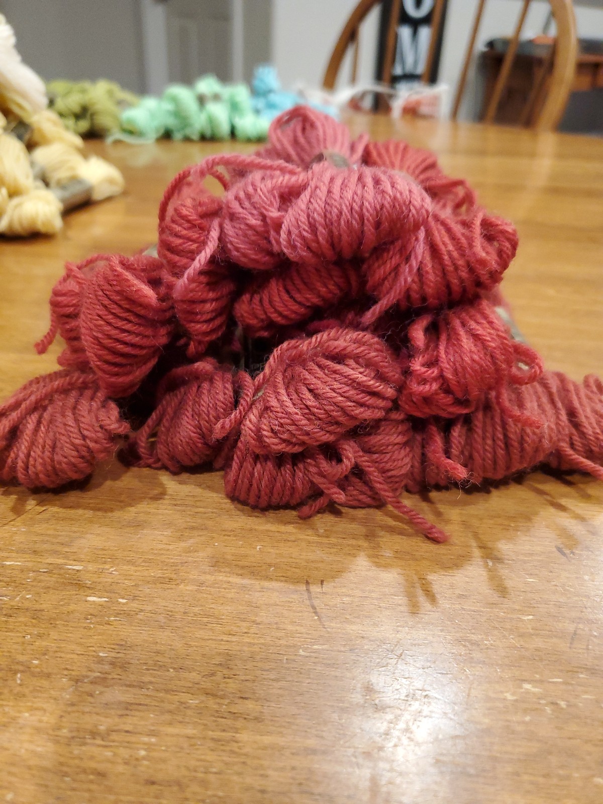 Lot of 127 Anchor Tapestry Wool 10m skeins. Various Colors