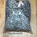 VS GREY CHEETAH LEOPARD PRINT LONG ROBE Size XL/XXL