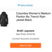 *SOLD @Poshmark* COLUMBIA rain jacket
