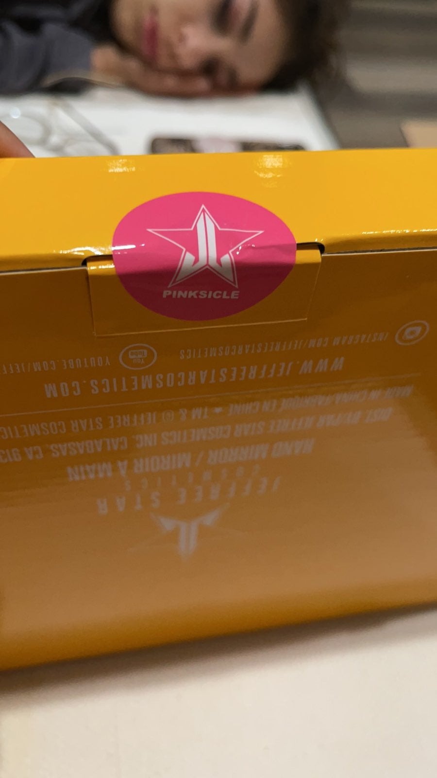 Jeffree star pinksicle mirror