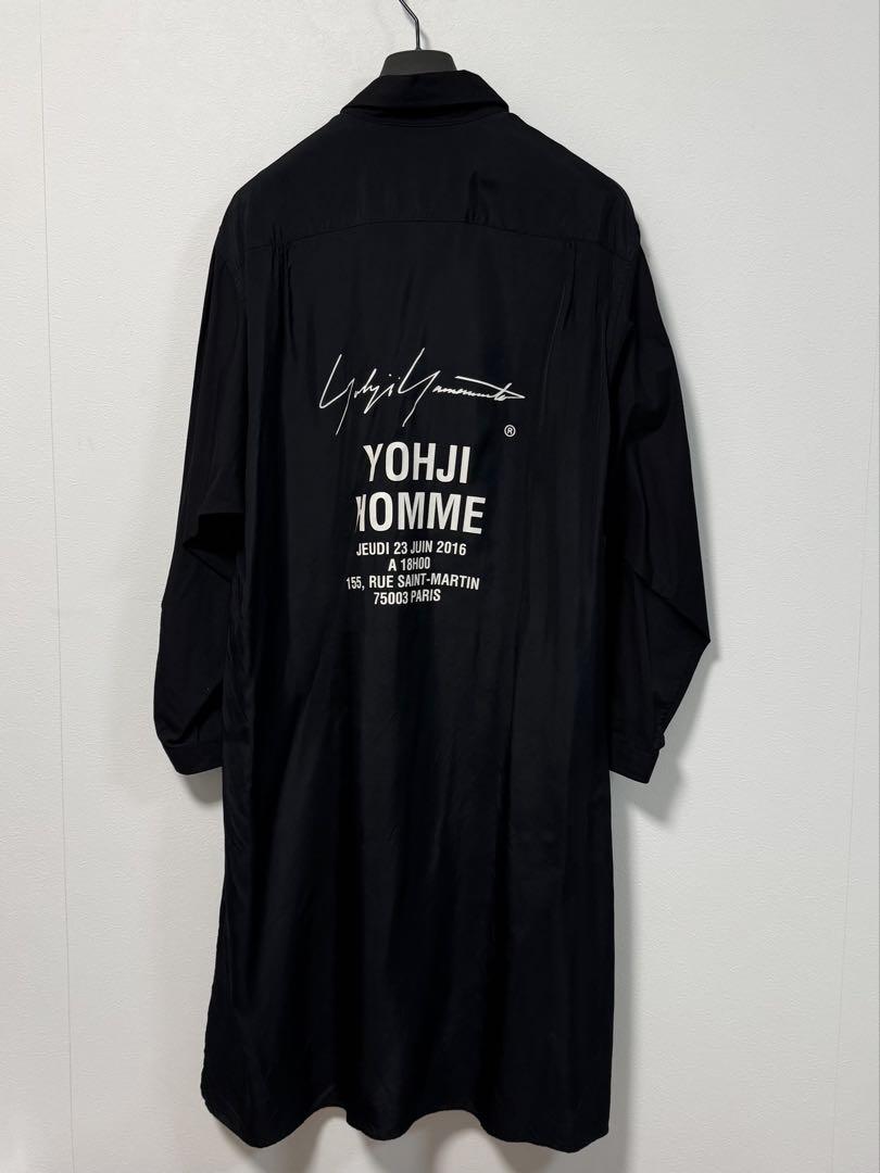 【Excellent Condition】Yohji Yamamoto 18SS STAFF Shirt【Size 3】