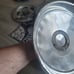 Set Of 4 Custom Spinner Dog Dish Hubcaps (SS Spiners On Ford Base)