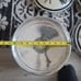 Set Of 4 Custom Spinner Dog Dish Hubcaps (SS Spiners On Ford Base)
