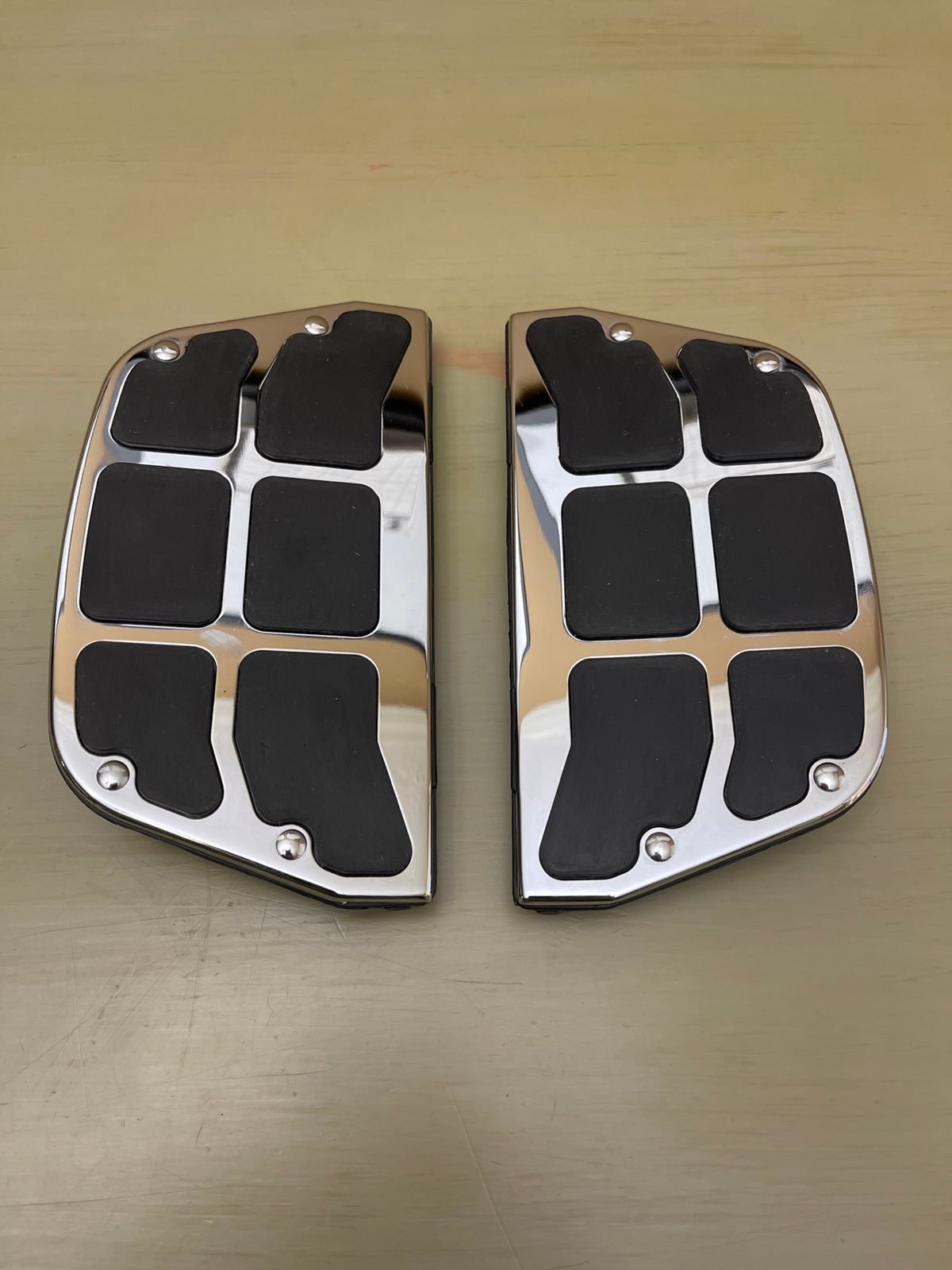 Harley Davidson Chrome Footboards Foot Boards 50296-02