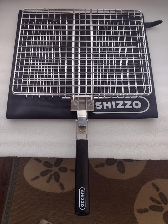 Stainless Steel Large Folding Grilling baskets With Handle