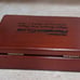 GEMACO Wynn Resort Casino Playing Poker Cards 2 Decks Natural Wood Box Premier C