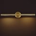 30 Gold Bathroom Vanity Lights, Knurled Texture Picture Lights,Rotatable 360°