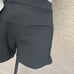 JI OH Designer Wool Black Shorts