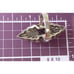 Vintage Sterling Silver Purple Glass & Marcasite Long Ring Marked 925 Size 6