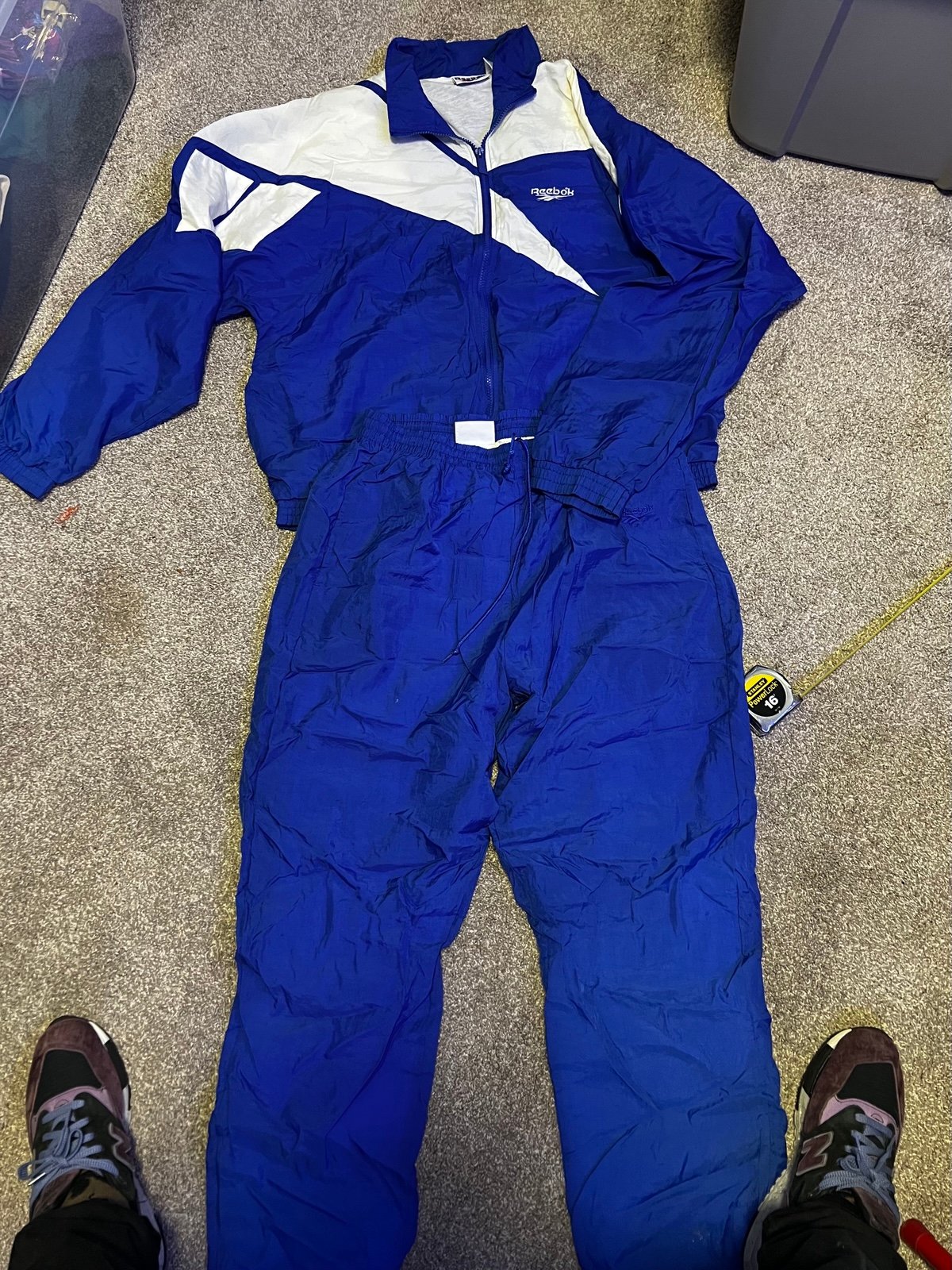 Vintage Reebok Medford High Tennis Track Set size L