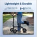 KneeRover Economy Knee Scooter Steerable Knee Walker for Adults for Foot Surgery