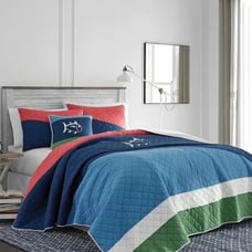 Brand new Southern Tide Sailor Stripe Quilt TWIN
