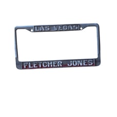 Las Vegas Fletcher Jones Novelty Car License Plate Frame