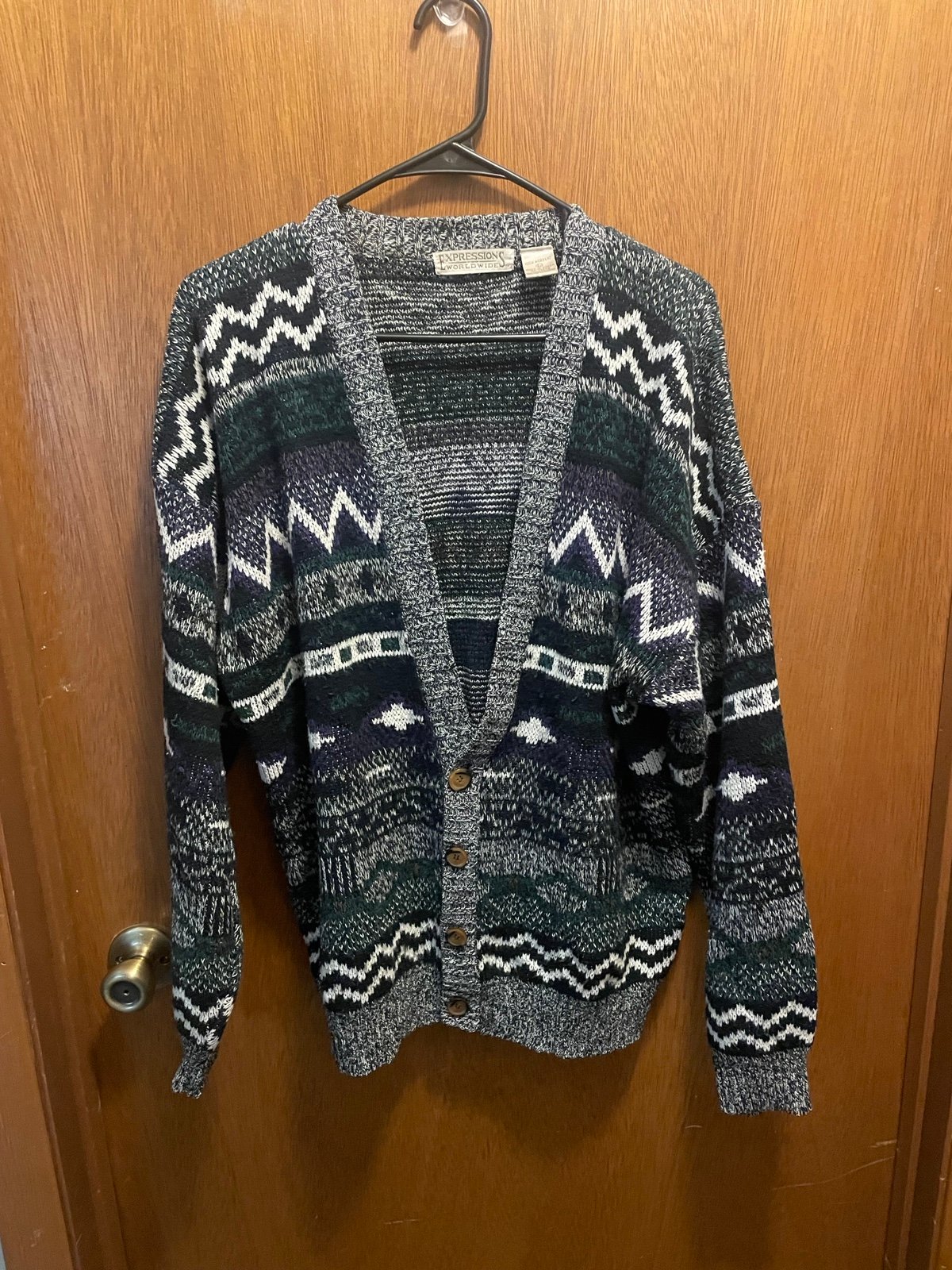 Vintage sweater cardigan