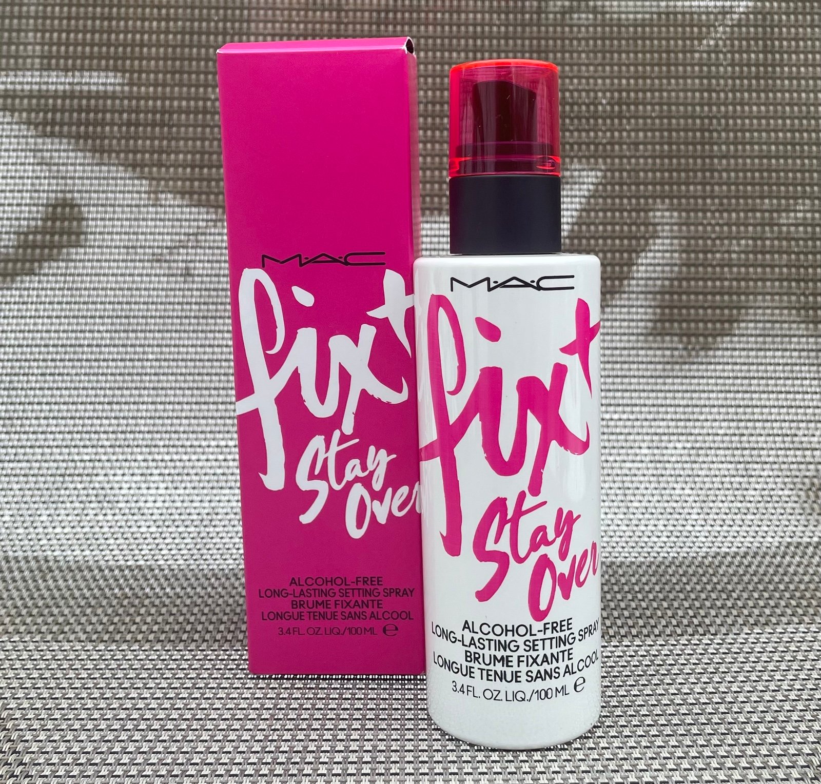 MAC Fix Plus + Stay Over Alcohol-Free 24Hr Setting Spray 3.4 oz/100 ml