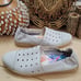 EUC BORN Kristin Womens 11M LT Gray Loafers Slip On Shoes Nubuck Comfort Quality