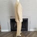 Vintage Giuseppe Collection 3pc Pant Suit Striped Blazer Vest Pants Womans