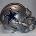 Read Description Dallas Cowboys Deion Sanders Autographed Mini Helmet (BAS)