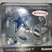 Read Description Dallas Cowboys Deion Sanders Autographed Mini Helmet (BAS)