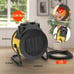Space Heaters for Indoor Use, 1500W PTC Electric Heater with 90°