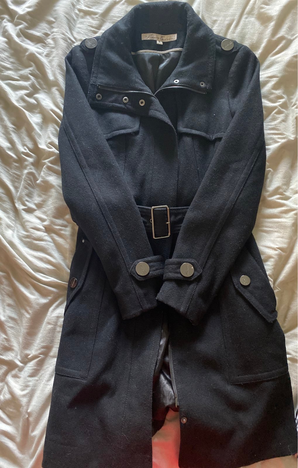 kenneth cole new york zipper trench coats