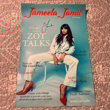 Jameela Jamil Autographed Poster