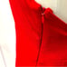 NWOT Anthropologie Red Halter Flounce MIDI Dress