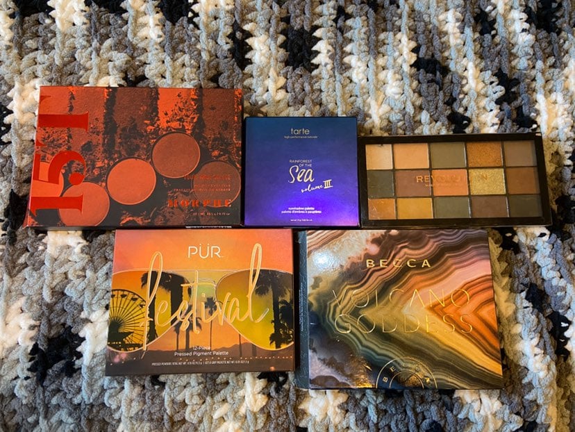 NEW/GENTLY USED MAKEUP PALETTES