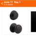 Kwikset Juno Venetian Bronze Exterior Entry Door Knob and Single Cylinder Deadbo