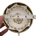 Grosvenor Teacup & Saucer Set Gold Black Hand Painted Flowers Floral Deco