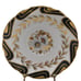 Grosvenor Teacup & Saucer Set Gold Black Hand Painted Flowers Floral Deco