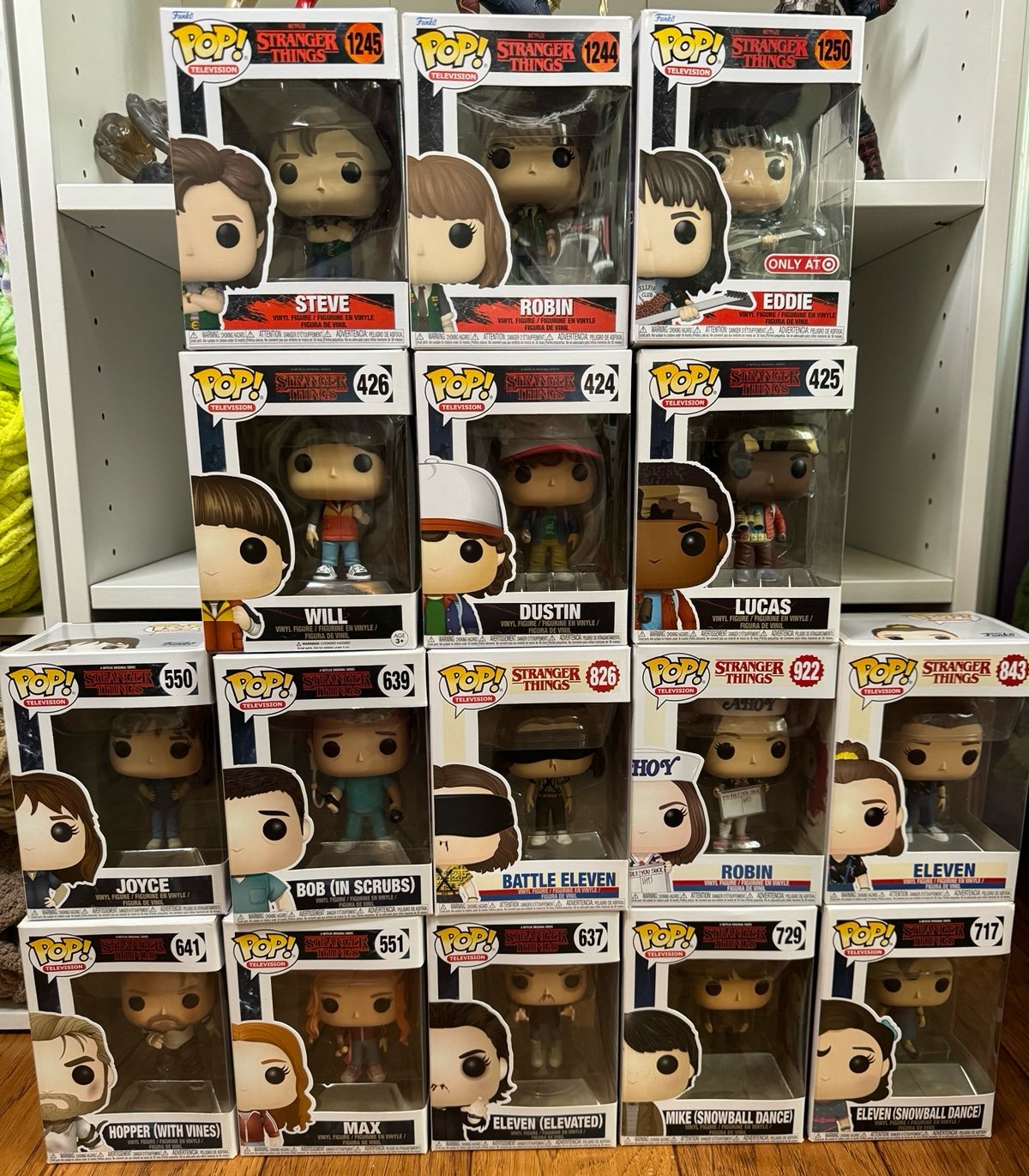 Stranger Things Funko Pop LOT