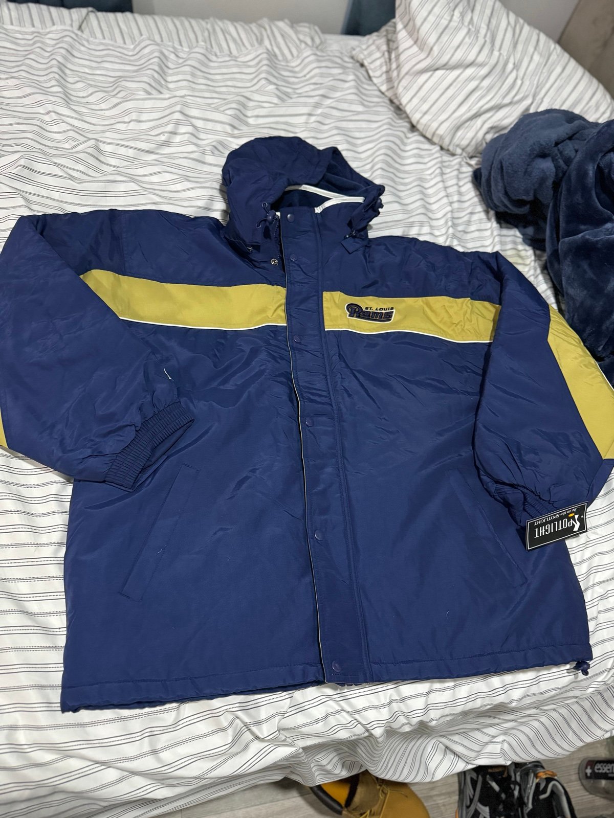 Vintage St.Louis Rams Puffer NWT