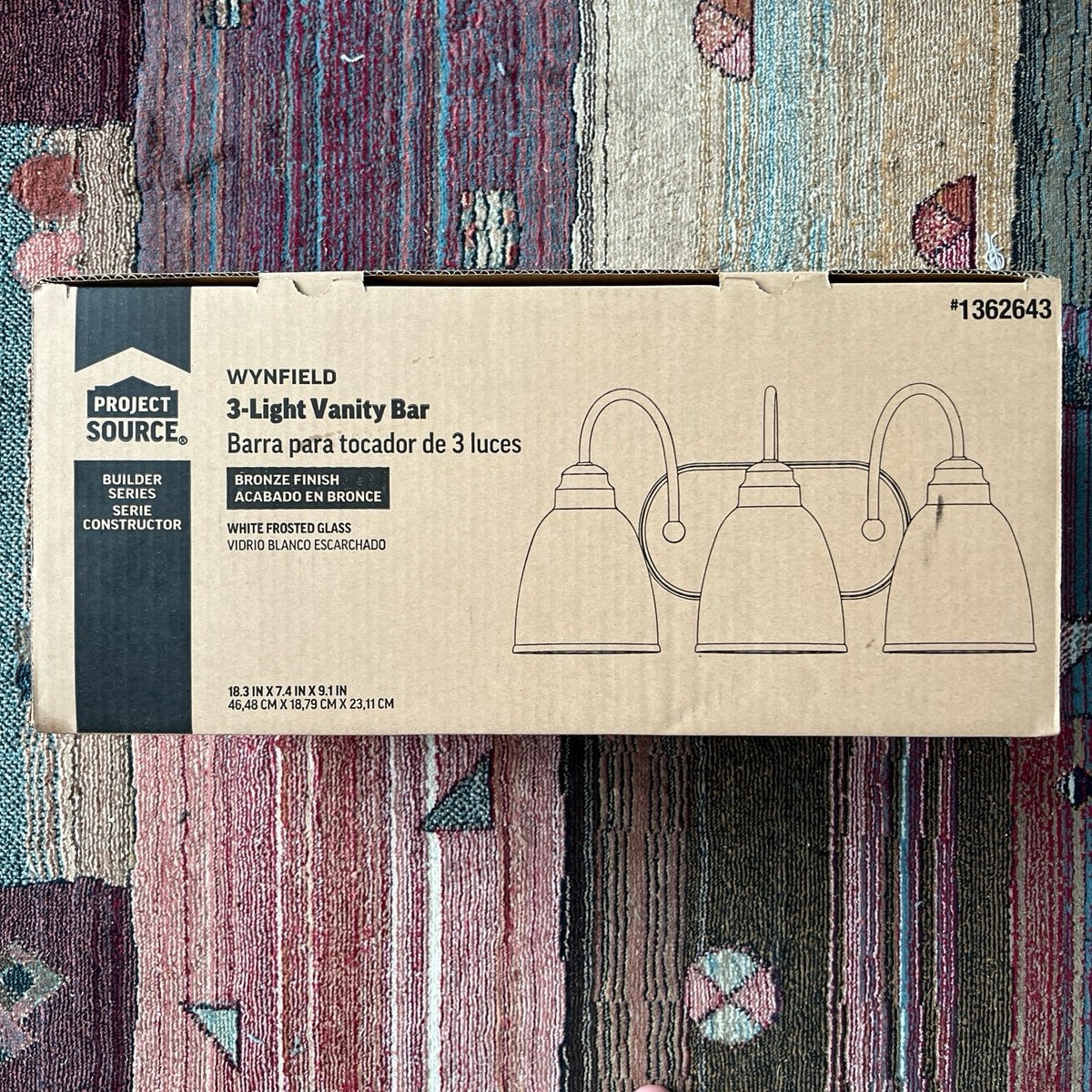 Wynfield 3 Light Vanity Bar BRAND NEW
